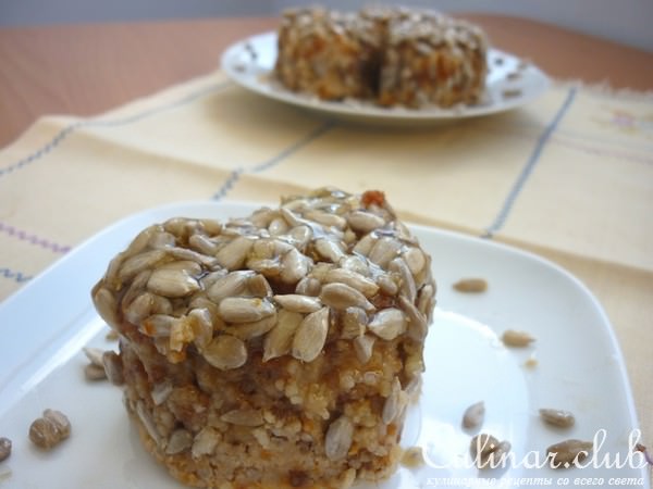 Кускусное пирожное "Вкусь-укусь" (декретные рецептики №14"