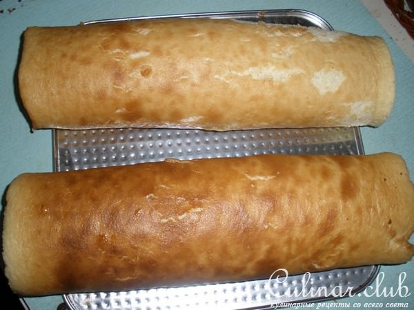 Рулет бисквитный(мой вариант)