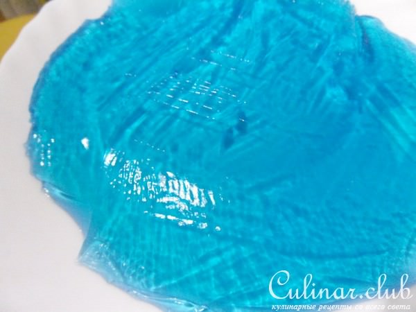 Десерт из сметаны "Сапфиры Кюрасао"! (Игра-соревнование)
