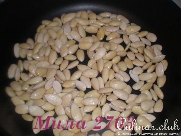 Миндаль в сахаре (простой вкусный десерт)