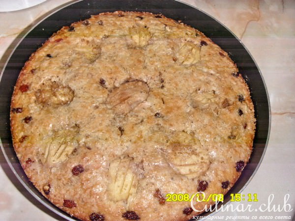 Яблочный пирог "Мозаика"