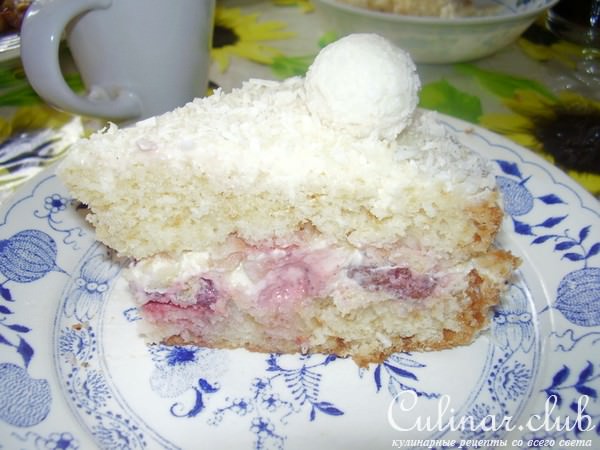 торт "Raffaello"