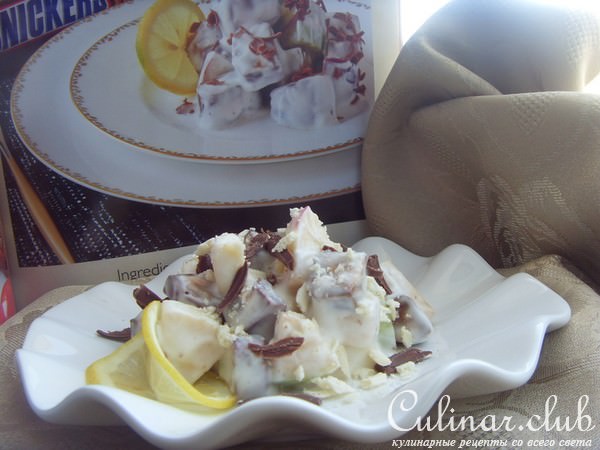 Салат "Молния" (серия-Десерт 5***** за пол цента).