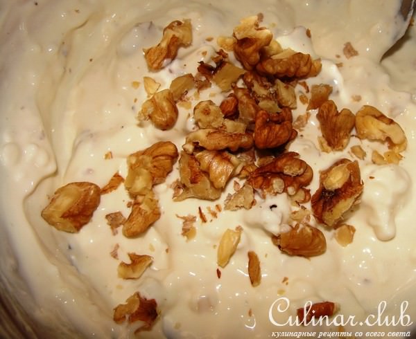 яблоки фаршированые орехами и сыром