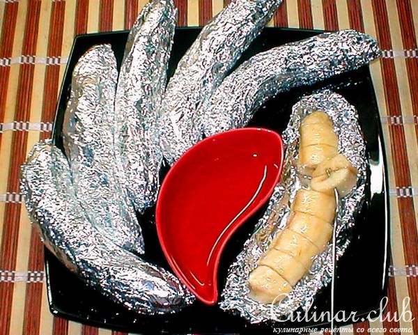 БАНАНЫ В СЕРЕБРЯНОЙ КОЖУРЕ