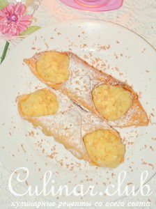  (Cannoli)    (crema pasticera)