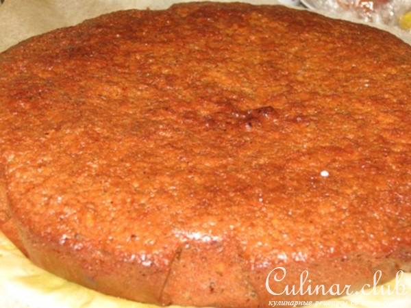 Орехово-медовый торт "Аничка"