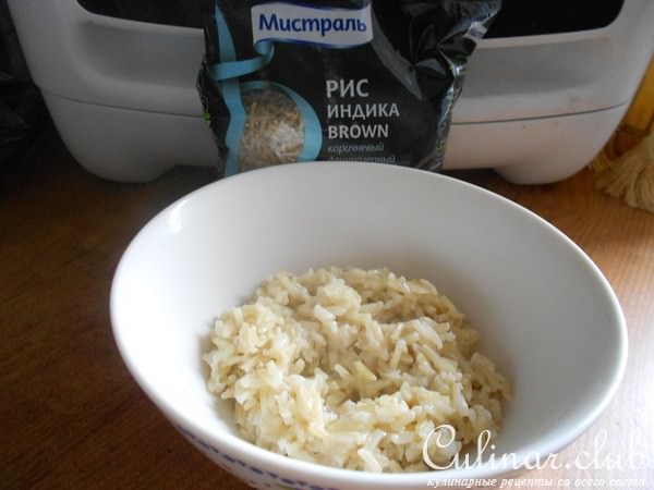 Кокосовые оладушки с рисом по-тайски
