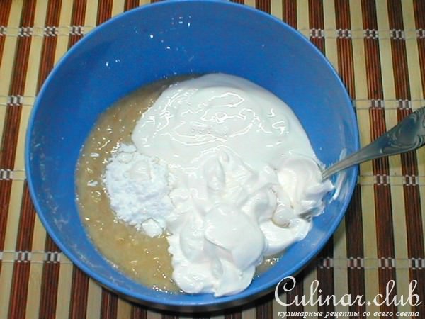 КРЕМ ИЗ БАНАНОВ И ЙОГУРТА