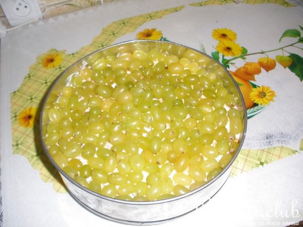 Торт "Виноградинка" (вариант на "Битое стекло")