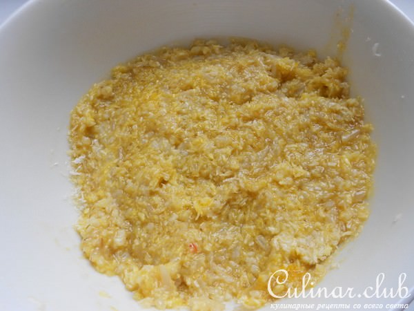 Кокосовые оладушки с рисом по-тайски