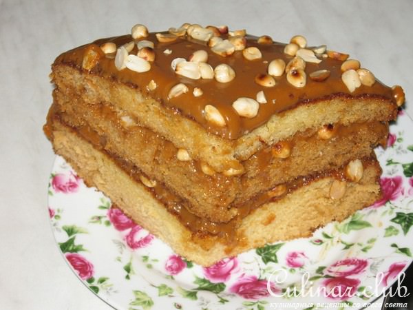 Торт "Сникерс"