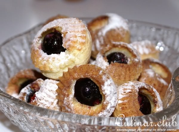 Десерт из поповеров (лёгкий и быстрый)