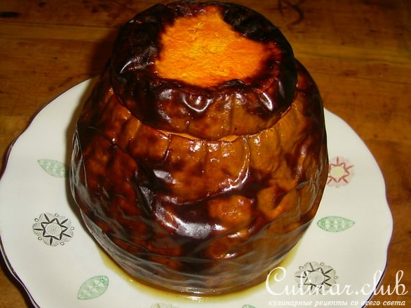 Хапама (тыква фаршированная)