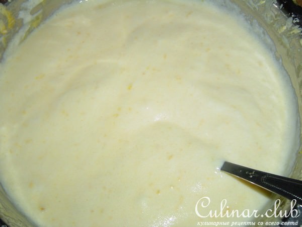 Лимонное семифредо(замороженный десерт)