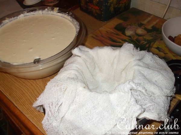 Сливочная пасха с цукатами