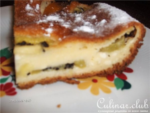 Творожник с киви (вариант)