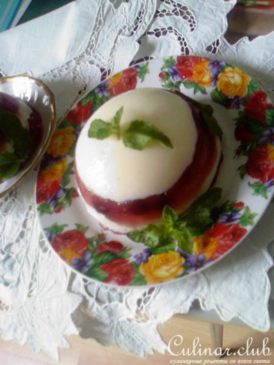 "Молочные реки, кисельные берега"-cтаринный русский десерт.