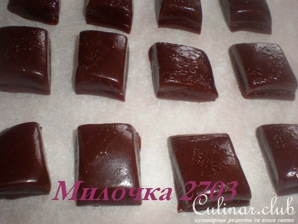Шоколадные ИРИСКИ