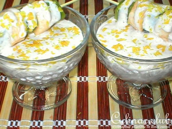 КРЕМ ИЗ БАНАНОВ И ЙОГУРТА