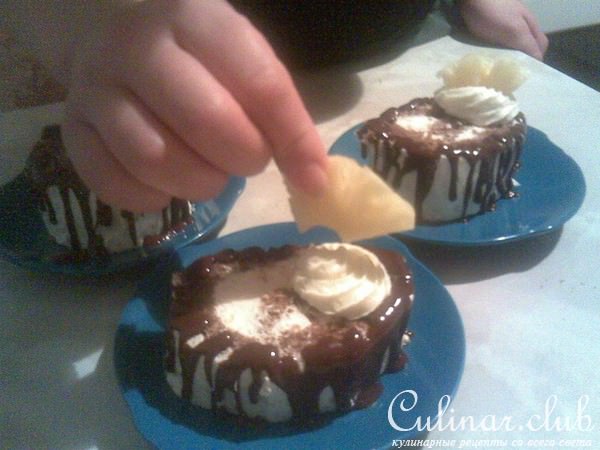 Пирожное "Зебра"