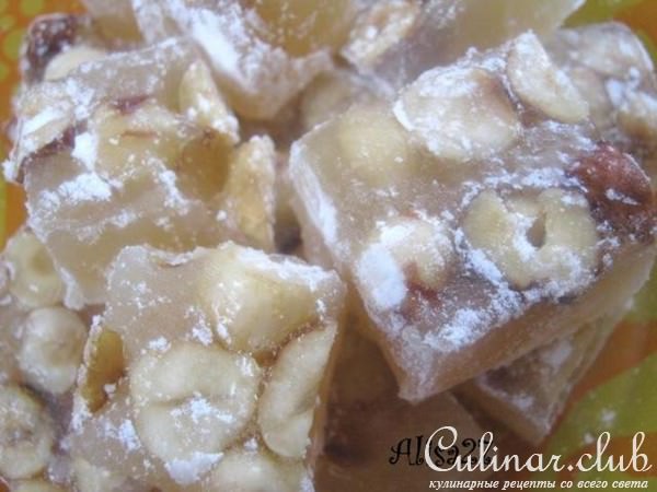 Рахат-лукум с фундуком