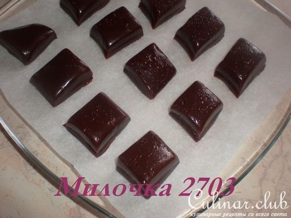Шоколадные ИРИСКИ