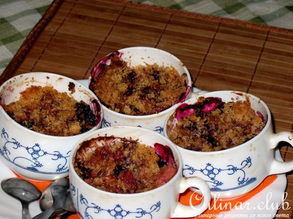 Ягодный крамбл (Crumble),Десерт