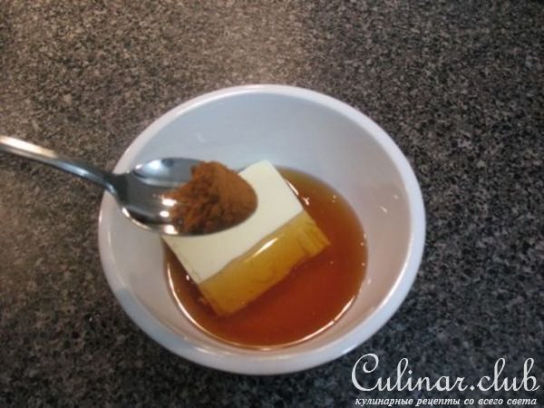 Овсяные блинчики с коричным медом