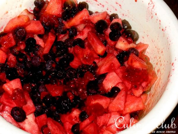 Ягодный крамбл (Crumble),Десерт