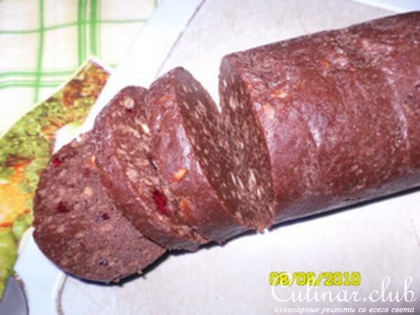 А-ля "Шоколадная колбаска"