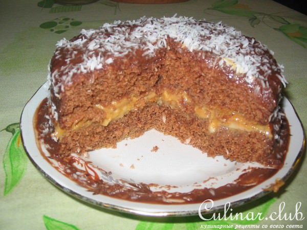 Шоколадный тортик.