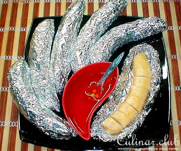 БАНАНЫ В СЕРЕБРЯНОЙ КОЖУРЕ