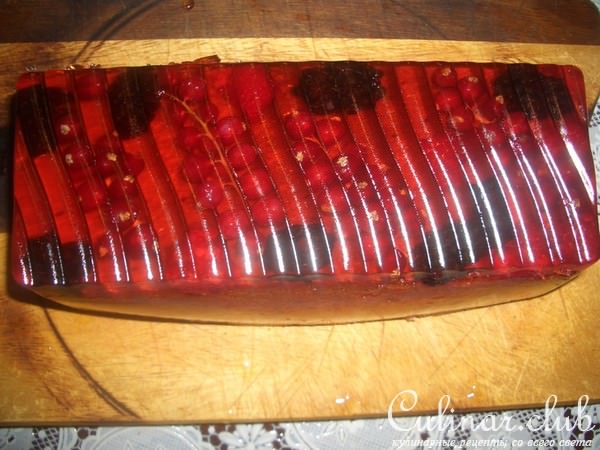 Арабский кекс с желе 