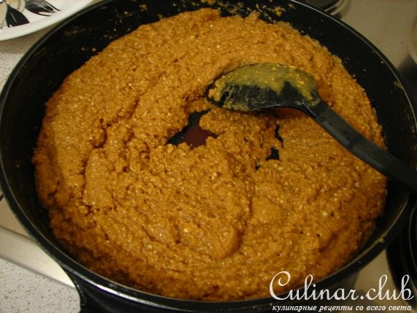 Бурфи из нутовой муки (сладость)