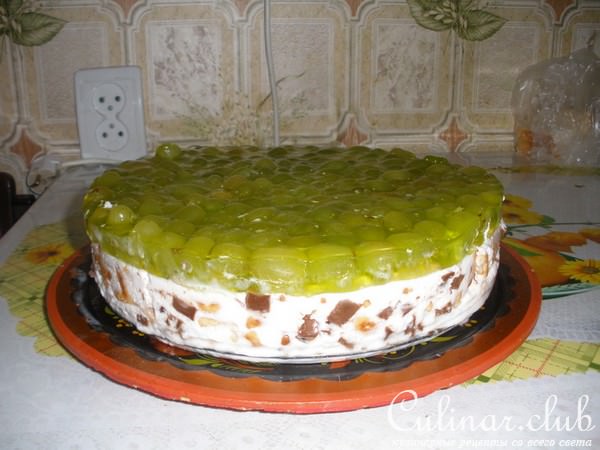 Торт "Виноградинка" (вариант на "Битое стекло")