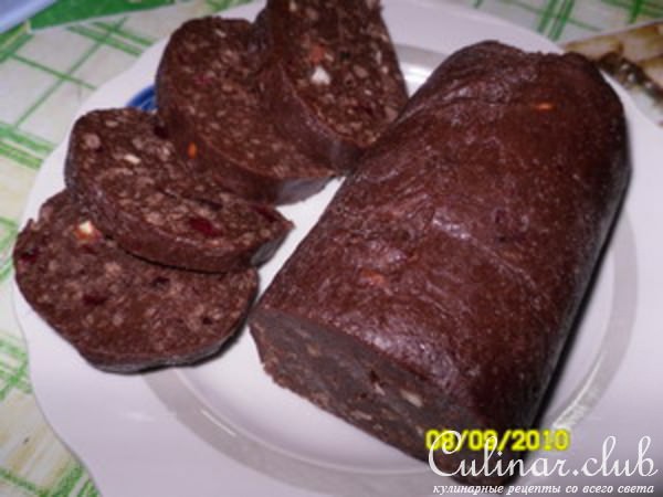 А-ля "Шоколадная колбаска"