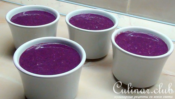 Суфле из садовых ягод со сгущённым молоком. Летний десерт!