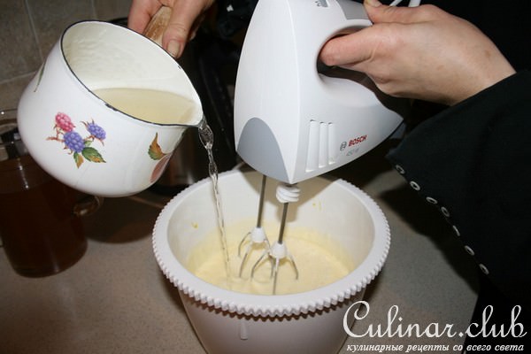 Бланманже с клубникой
