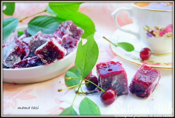 Вишнёвый рахат-лукум. 