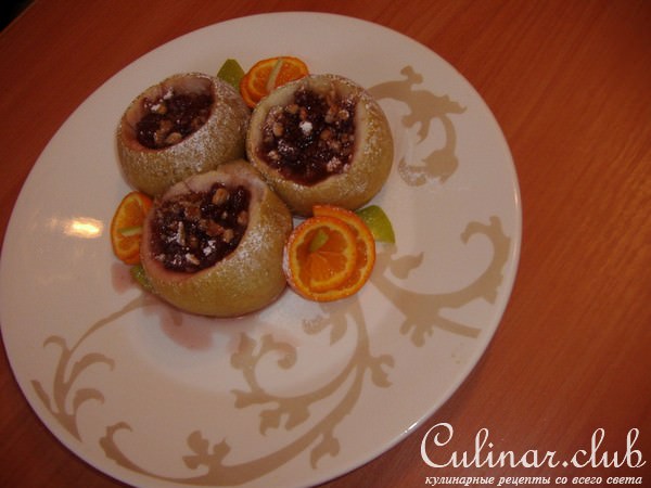Яблоки по венски