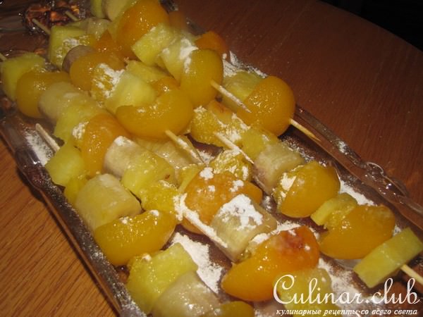Фруктовые шашлычки