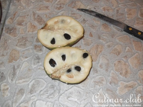 Суфле из черимолы