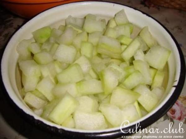Цукаты из дыни