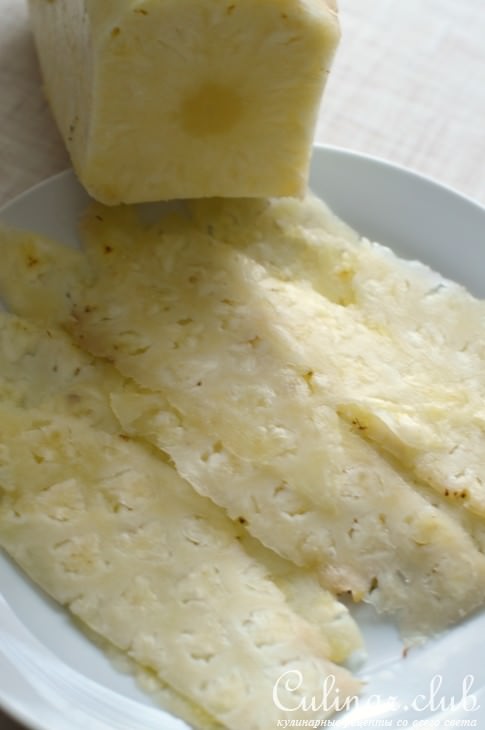 Каннелони из ананаса.