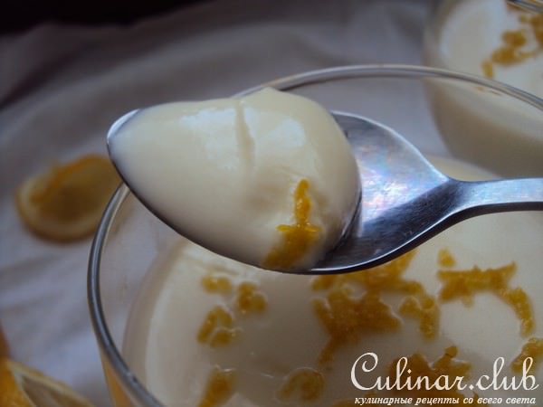Освежающий лимонный десерт (Lemon posset)