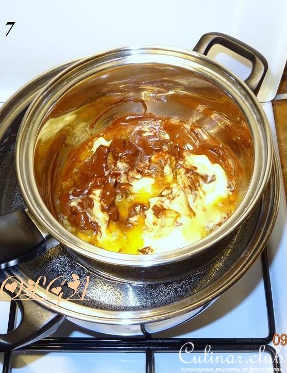 Шоколадный батончик с пастилой