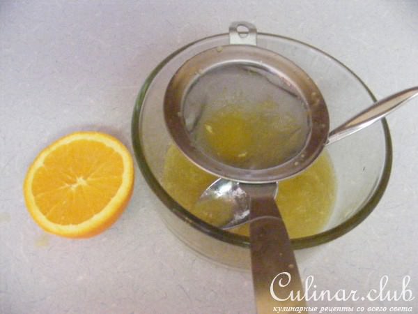 Суфле с апельсиновым соусом