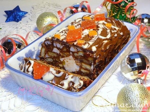 Шоколадный батончик с пастилой