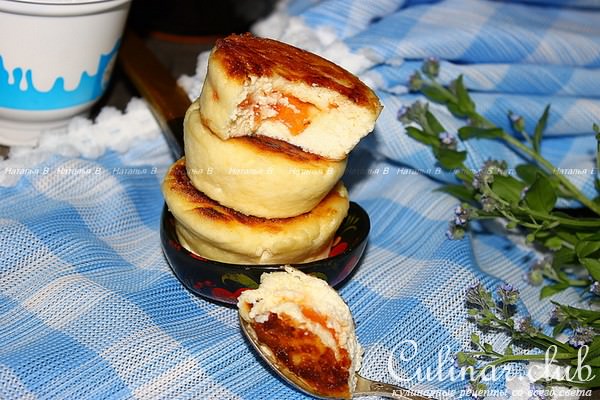 Сырники с мармеладом